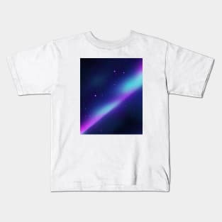 light reflections on starry backdrop Kids T-Shirt